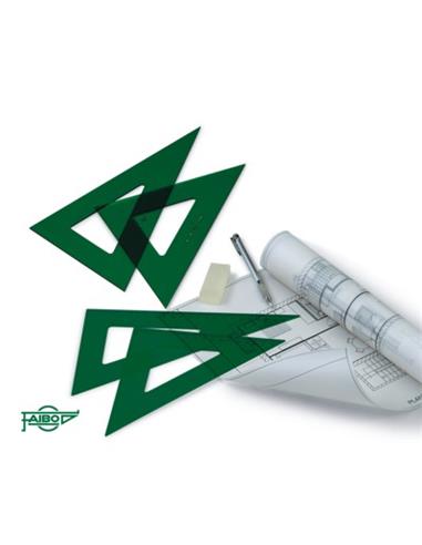 CARTABON TECNICO FAIBO 25CM.VERDE 101-25CV