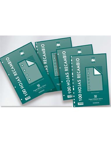 RECAMBIO 100H A4 90 GR 1 RAYA C516-A4-90