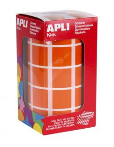 ROLLO GOMETS CUAD. 20x20 NARANJA 11498