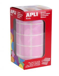 ROLLO GOMETS CUAD. 20x20 ROSA 11499