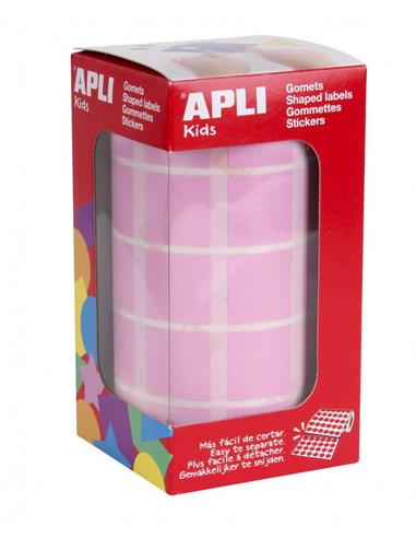 ROLLO GOMETS CUAD. 20x20 ROSA 11499