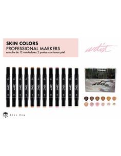 ESTUCHE GAMA ARTIST 12 SKIN AB-0714