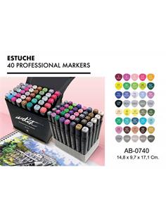 LUXURY CANVAS ARTIST 40 COL. AB-0740