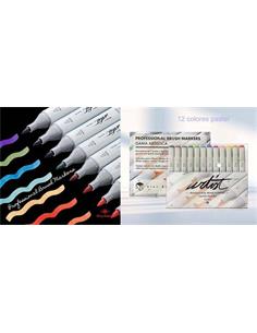 ESTUCHE 12 PROFES. BRUSH MARKERS AB-1213
