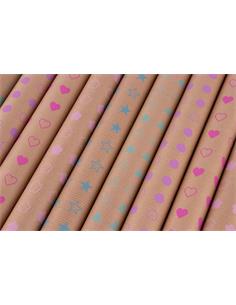 ROLLO PAPEL REGALO 0,70x2 KRAFT 19324 2