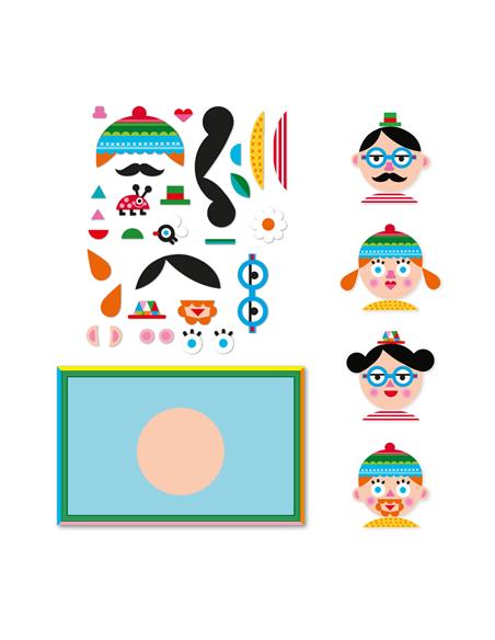 CAJA MAGN. FACES DESIGN STOCKLINA 14561