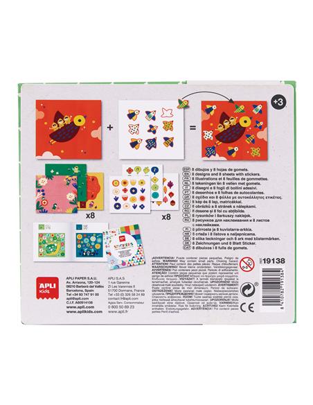 CAJA STICKERS BOX LILLIPUT 19138