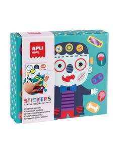 CAJA STICKERS BOX MONSTRUOS 19139