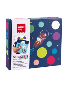 CAJA STICKERS BOX FLY ON THE MOON 19140