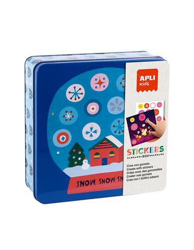 CAJA METAL STICKERS GAME BOLA 19245