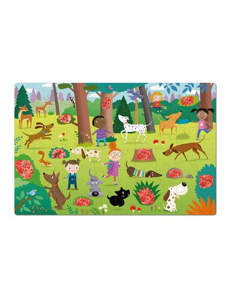 CAJA PUZLE SECRET PERROS 60U 19219