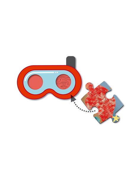 CAJA PUZLE SECRET PLAYA 60U 19220