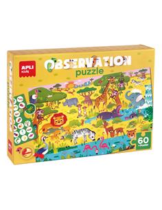 CAJA PUZLE OBSERV. JUNIOR SELVA 60U 19221
