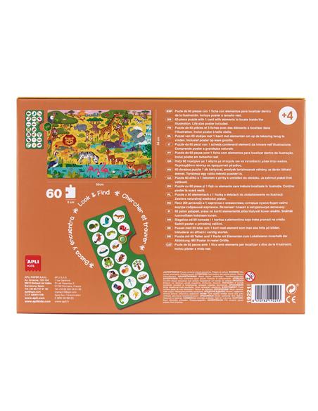 CAJA PUZLE OBSERV. JUNIOR SELVA 60U 19221