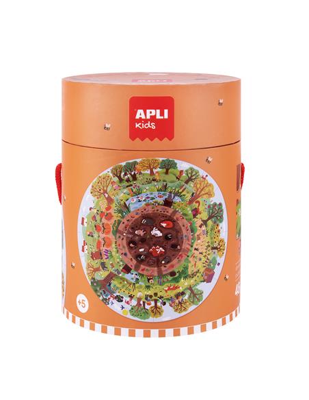 CAJA PUZLE CIRCULAR BIOSFERA 48U 19134