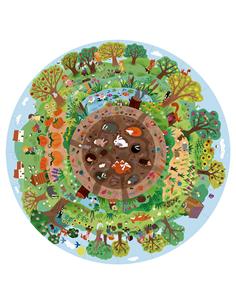 CAJA PUZLE CIRCULAR BIOSFERA 48U 19134 2