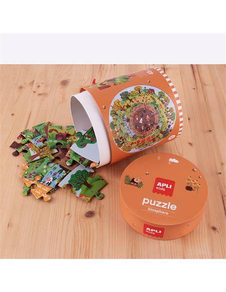 CAJA PUZLE CIRCULAR BIOSFERA 48U 19134