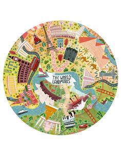 CAJA PUZLE CIRCUL. MONUMENTOS 48U 19135 2