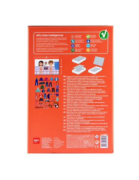 CAJA MAGNETICO DRESS UP EDUC. 40U 17557