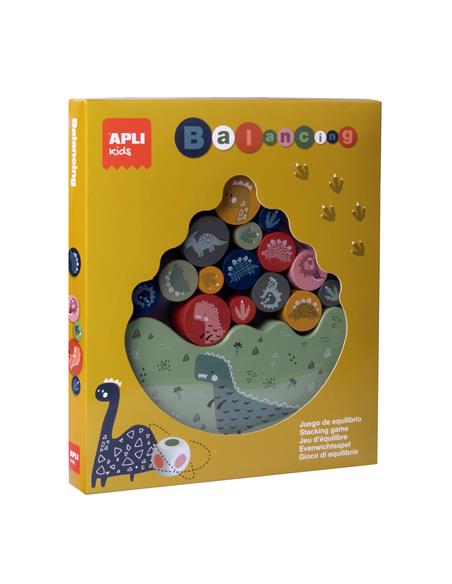 CAJA PUZLE EQUILIB. DINOSAURIOS 16U 18567