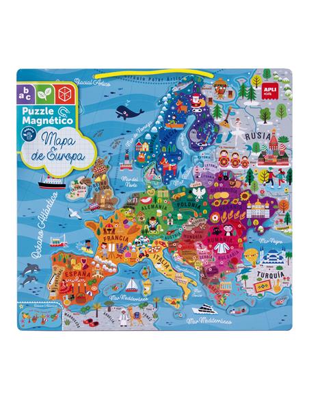 PUZLE MAGNETICO EUROPA 45U 19246