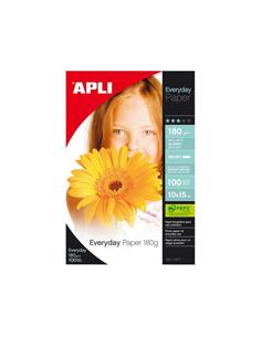 PAPEL GLOSSY 11475 APLI 180 GR. 100/H