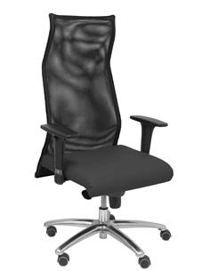 SILLON SAHUCO SIMIL PIEL NEGRO 13SSPNE
