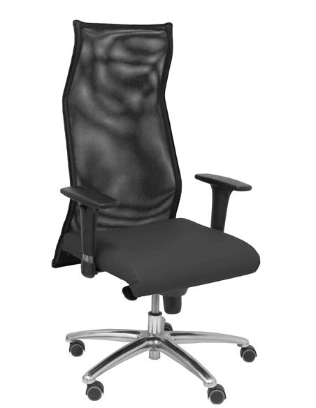 SILLON SAHUCO SIMIL PIEL NEGRO 13SSPNE