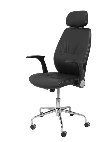 SILLA HUELVES SIMIL PIEL NEGRO 239DBSPNEC