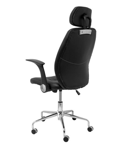 SILLA HUELVES SIMIL PIEL NEGRO 239DBSPNEC