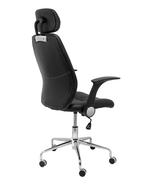 SILLA HUELVES SIMIL PIEL NEGRO 239DBSPNEC