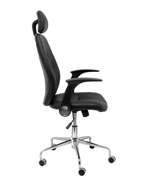 SILLA HUELVES SIMIL PIEL NEGRO 239DBSPNEC