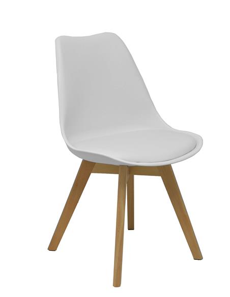 PACK 4 SILLAS DON RODRIGO BLANCO PACK4351PTBLSP10