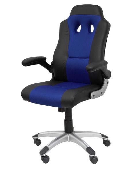 SILLA GAMING TALAVE SIMIL PIEL NE/AZ 7218BSP840229