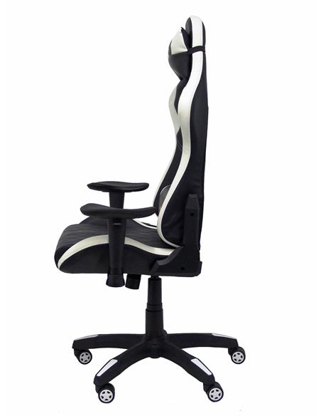 SILLA GAMING PARAISO SIMIL PIEL NEGRO 7216DBSPNE