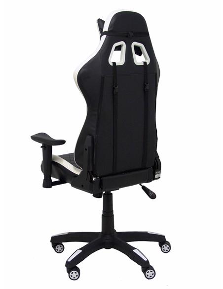 SILLA GAMING PARAISO SIMIL PIEL NEGRO 7216DBSPNE