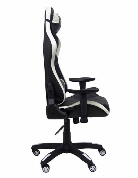 SILLA GAMING PARAISO SIMIL PIEL NEGRO 7216DBSPNE
