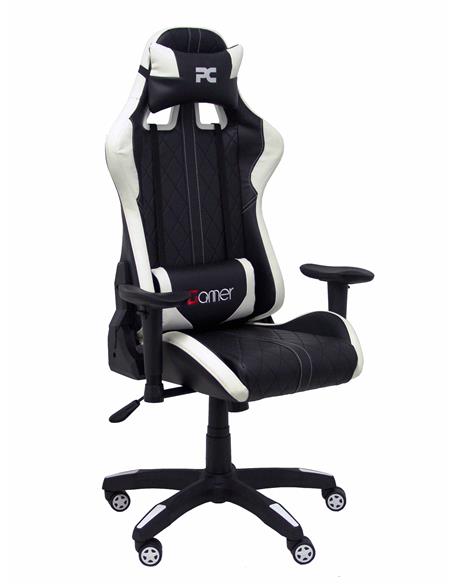 SILLA GAMING PARAISO SIMIL PIEL NEGRO 7216DBSPNE
