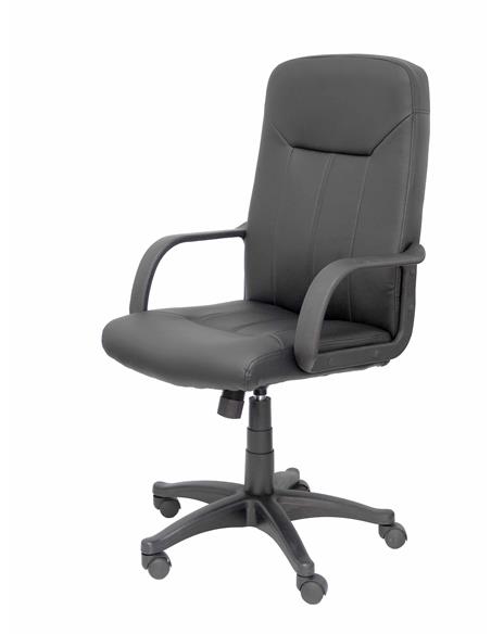 SILLON VILLA SIMIL PIEL NEGRO 261SPNE