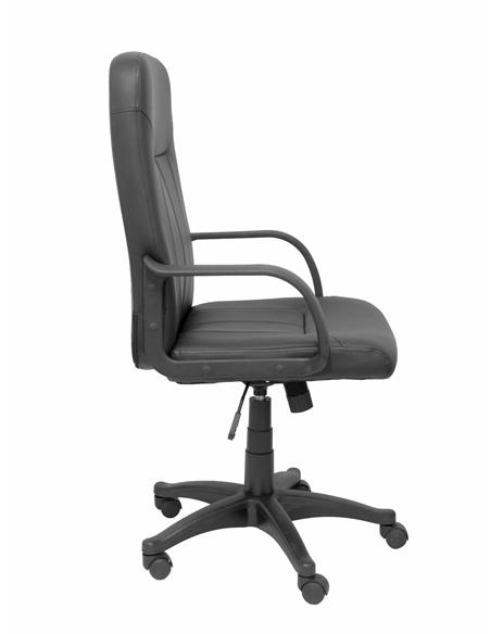 SILLON VILLA SIMIL PIEL NEGRO 261SPNE