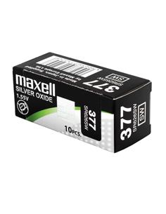 PILA MAXEL SR626SW 377 1,55 V. OX. PLATA