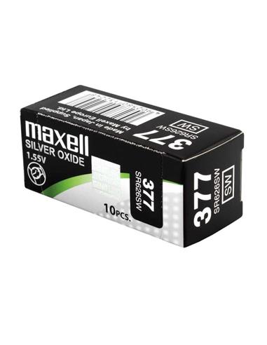PILA MAXEL SR626SW 377 1,55 V. OX. PLATA