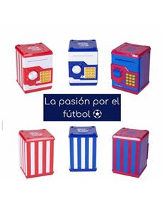 HUCHA CAJA FUERTE FUTBOL 3 COL. EB-330