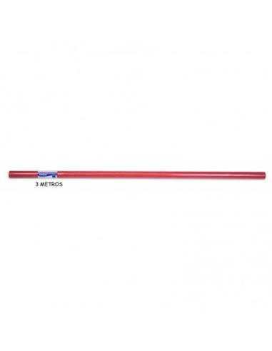 ROLLO PAPEL KRAFT 3 MT. ROJO OSC.