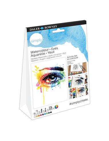 SET SIMPLY ACUARELA ACTIV. OJOS D134500112