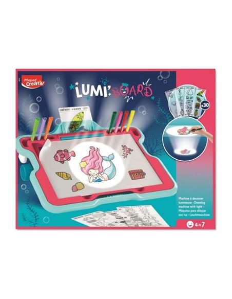 PIZARRA DIBUJAR LUMI SIRENAS 904101