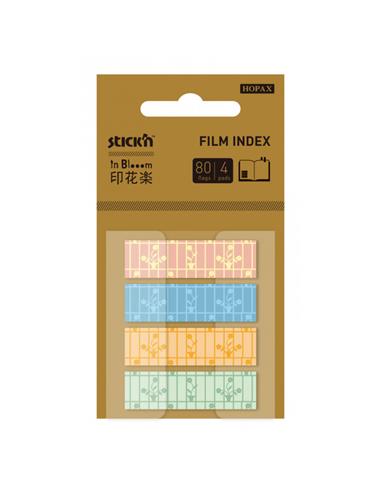 BANDERITAS 45x12 20Hx4 COL. FLORES 28125