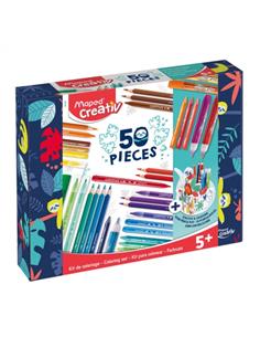 ESTUCHE PINTURAS MAPED 50 PZS. 907037 2