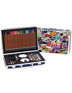 SET ART STUDIO ALUM. 145 PZAS. AB-0906