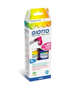 ESTUCHE 6 TEMPERAS 25ML GIOTTO 356600